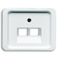 1803-02-24G CoverPlates (partly incl. Insert) carat® Studio white thumbnail 1