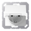 SCHUKO® socket with hinged lid A1520NBFKLWW thumbnail 2