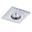 Kony Square Crystal LED Recessed Light GU10 thumbnail 2