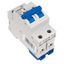 Miniature Circuit Breaker (MCB) AMPARO 10kA, D 32A, 2-pole thumbnail 3