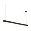 Q-LINE DALI SINGLE LED, pendant, dimmable, 1500mm, black thumbnail 1