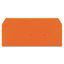 End and intermediate plate 2.5 mm thick orange thumbnail 1