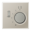 Floor thermostat 10A, 230V, 1-way,steel thumbnail 1