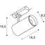 NUMINOS M 3-Ph. 20W 1930lm 3000K 24ø 230V DALI IP20 black thumbnail 2