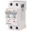 RCD/MCB combination, 16 A, 100 mA, MCB trip characteristic: B, 2p, RCD trip characteristic: A thumbnail 1