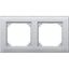 M-Plan frame, 2-gang, aluminium thumbnail 3