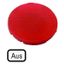 Button plate, flat red, OFF thumbnail 1