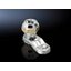 SZ Cam lock, die-cast, nickel-plated, with double bit insert thumbnail 2