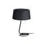 HOTEL BLACK TABLE LAMP 1 X E27 60W thumbnail 2