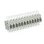 PCB terminal block push-button 2.5 mm² gray thumbnail 1