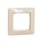 Sedna Design & Elements, Frame 1 gang, professional, beige thumbnail 3