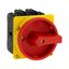 Main switch, P3, 30 A, flush mounting, 3 pole, With red rotary handle and yellow locking ring, Lockable in the 0 (Off) position, UL/CSA thumbnail 32