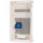 Compact distribution board-flush mounting, multimedia, 3-rows, flush sheet steel door thumbnail 11