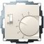 UP room controller, RAL1013 glossy 55x55, 5-30C, AC 230V, 1CO, 10A/5A, heating/cooling switch thumbnail 1