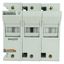 Fuse-holder, low voltage, 60 A, AC 600 V, DC 600 V, UL Class J, 120 x 83 x 125 mm, 3P, UL, CSA thumbnail 1