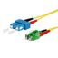 OpDAT patch cord SC-D/E2000-D APC OS2, 2.0 m thumbnail 3