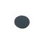 Button plate, flat black, blank thumbnail 3