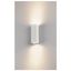 THEO UP/DOWN OUT wall lamp, GU10, max. 2x35W, square, white thumbnail 4