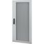 Transparent door (sheet metal), 3-point locking mechanism with clip-down handle, right-hinged, IP55, HxW=1030x570mm thumbnail 5