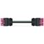 pre-assembled interconnecting cable Eca Socket/plug pink thumbnail 4