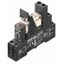 Relay module, 24 V AC, red LED, Free-wheeling diode, 2 CO contact (AgN thumbnail 2