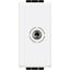 Jack 3.5 audio socket 1 module LivingLight white thumbnail 2