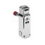 Safety interlock key switch, hygienic stainless steel housing with man thumbnail 1