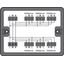 Distribution box Single-phase current (230 V) 1 input black thumbnail 2