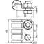 EB terminal element StSt f. HVI long Conductor D 20/23mm thumbnail 2