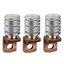 crimp lugs for aluminium cable, 150 mm², set of 3 parts thumbnail 1