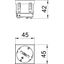 STD-D3S AL1 Socket 33°, single protective contact 250V, 10/16A thumbnail 2