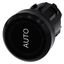 Pushbutton, with illuminated pushbutton design, 22 mm, round, plastic, black, 3SU1001-0AB10-0AQ0-Z X90 thumbnail 2