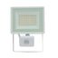 NOCTIS LUX 3 FLOODLIGHT 50W NW 230V IP44 180x215x53mm WHITE with PIR sensor thumbnail 9