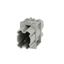 Module insert for industrial connector, Series: ModuPlug, Crimp connec thumbnail 2