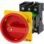 Main switch, P1, 32 A, rear mounting, 3 pole, Emergency switching off function, With red rotary handle and yellow locking ring, Lockable in the 0 (Off thumbnail 19