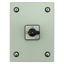 On-Off switch, P1, 40 A, 3 pole + N, surface mounting, with black thumb grip and front plate, in steel enclosure thumbnail 11