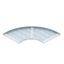 MKRB 90 15 250FT 90° bend for cable tray marine standard B250mm thumbnail 1