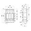 HRC busbar-fuse-switch size 1, 250A, for 60mm-system, M10 thumbnail 12