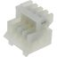 Depluggable terminal block, 600V, 30A, 4-pole, white thumbnail 1