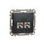 Double DATA Outlet CAT 5E STP, Sedna Design & Elements, RJ45, Anthracite thumbnail 3