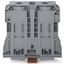 2-conductor through terminal block 185 mm² lateral marker slots gray thumbnail 2