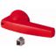 Rotary handle, 8mm, direct mounting, red thumbnail 1