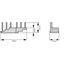 3-phase Busbar for 2xBE6, 55mm UL certified thumbnail 3