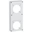 Faceplate for combined unit P17 - 2 sockets 16 or 32 A thumbnail 1