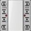 Push button KNX Universal PB module 2-gang thumbnail 3