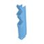 Side element, IP20 in installed state, Plastic, light blue, Width: 12. thumbnail 2