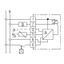 Room controller, 5-30C, AC 230V, contactless 1.2A corresponds to 5 actuators each 3W, with TA approx.3K thumbnail 4