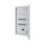 Compact distribution board-flush mounting, 5-rows, 60MU, super-flat sheet steel door thumbnail 4