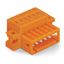 1-conductor male connector CAGE CLAMP® 1.5 mm² orange thumbnail 1