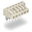 Female connector for rail-mount terminal blocks 0.6 x 1 mm pins angled thumbnail 1